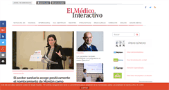 Desktop Screenshot of elmedicointeractivo.com