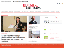 Tablet Screenshot of elmedicointeractivo.com